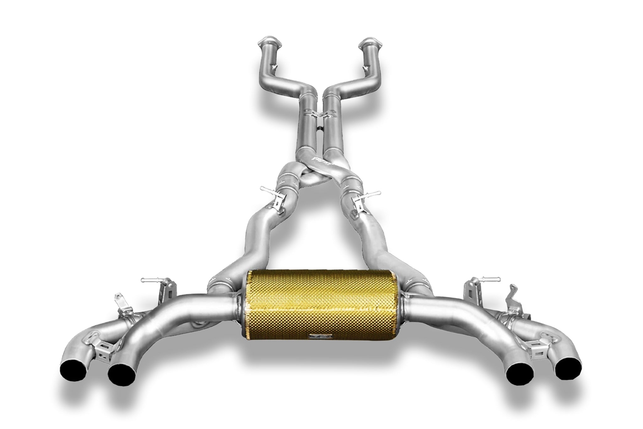 IPE Double X - Pipe Stainless Steel Catback Exhaust - BMW G90 M5 | G99 M5 - Evolve Automotive